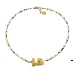 Mayol, DON’T WORRY, BE HAPPY NECKLACE New